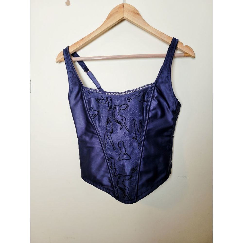 Savage X Fenty Flock U Up Corset Large
